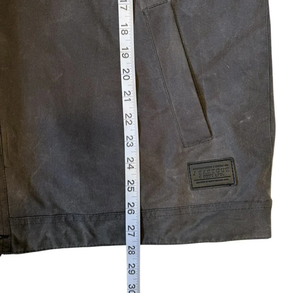 Barbour West Wax Jacket XXL - Picture 10 of 10